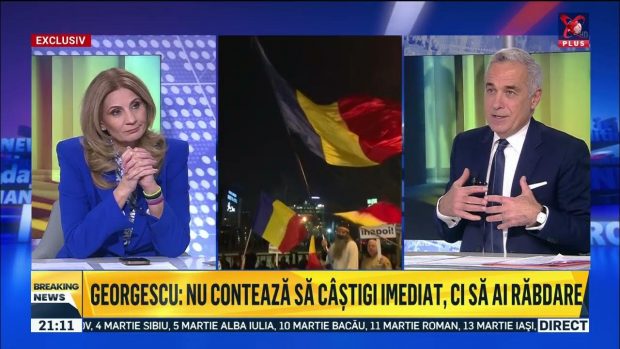 Ratingul lui Călin Georgescu a obosit pe Realitatea Plus. Televiziunea a pierdut telespectatori în primele două luni ale anului 