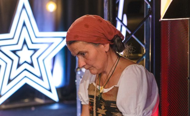 Carmen Teodoreanu, un fermier din Băile Olănești, moment emoționant pe scena de la „Românii au talent”