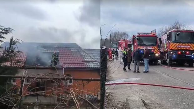 Incendiu la casa unui fost procuror DIICOT care se afla sub protecția Poliției, după ce a fost amenințat cu moartea| VIDEO