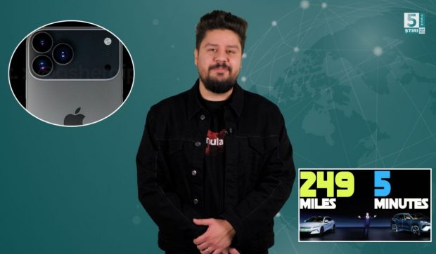 5 știri by Libertatea – Tech. Încărcare electrică de 1.000 kW și noi imagini cu iPhone 17