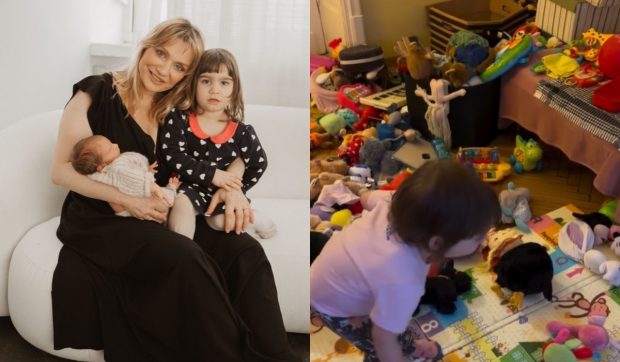 Imagine Stire Imagini din apartamentul în care Cristina Cioran locuiește cu cei doi copii. Casa vedetei e plină cu jucării | 2review.ro