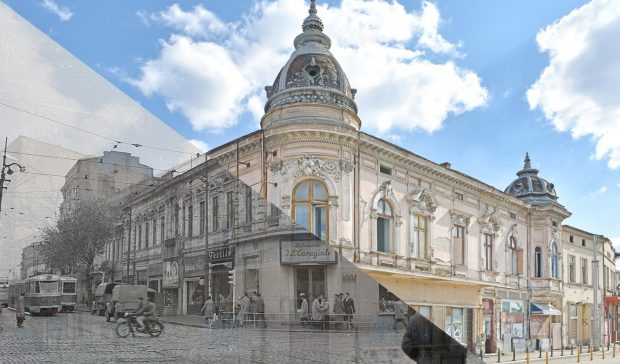 Casa negustorului Dimitrie Petrescu, aflată în paragină de zeci de ani, se vinde cu 1,75 milioane de euro. Are 30 de camere, dintre care 20 de dormitoare