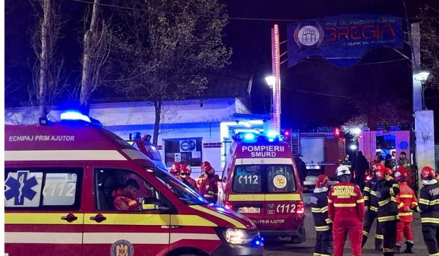 Incendiu la Spitalul de Psihiatrie Alexandru Obregia. Trei persoane au avut nevoie de îngrijiri medicale
