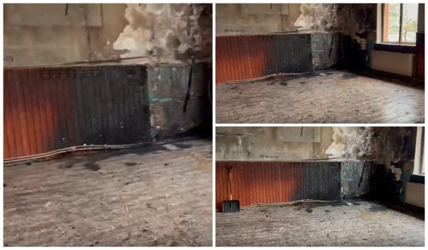 Incendiu la o școală din Malu Alb, Galați. Există suspiciunea că focul a fost pus intenționat