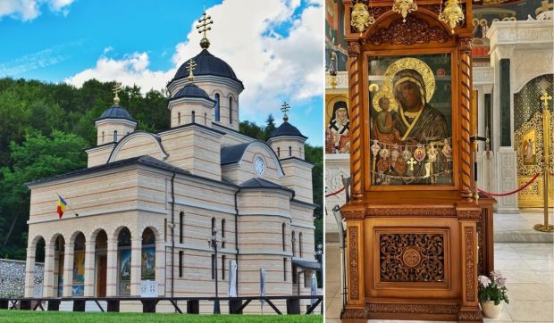O icoană făcătoare de minuni și bijuterii în valoare de mii de euro, furate de la Mănăstirea Izbuc din Bihor. Cum au pătruns hoții în lăcașul de cult