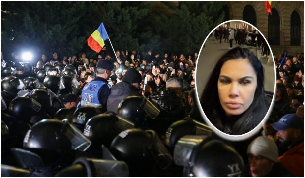 Oana Zăvoranu, live din mijlocul protestatarilor pro-Georgescu. Atac la Tudor Chirilă, Mihai Gâdea, Digi 24 și Antena 3
