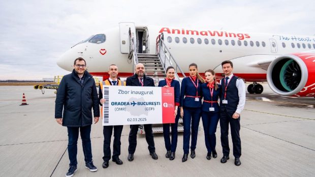Primul zbor Oradea-București cu Animawings. Biletele pornesc de la 125 de lei pe sens