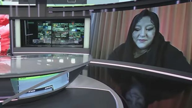 Diana Șoșoacă a intrat în direct la Russia Today purtând doliu: „Jelesc democrația, care este moartă”