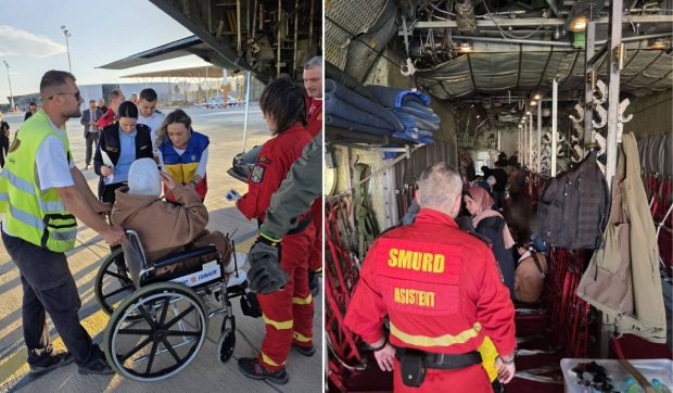 Zeci de cetățeni din Fâșia Gaza au fost transportați în România pentru îngrijiri medicale. În ce țări vor fi transferați