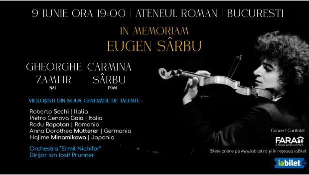 Concert caritabil in memoriam Eugen Sârbu