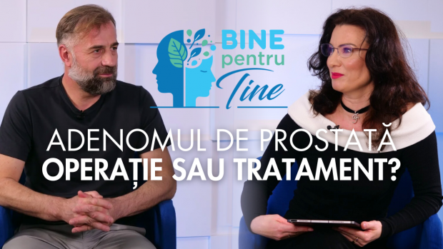 Doctor Rareș Nechifor, despre adenomul de prostată la „Bine pentru Tine”: simptome specifice și opțiuni de tratament