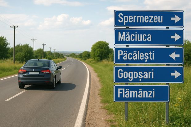 Nume de localități din România care te fac să te întrebi: „Serios, așa se numește?!”. Care sunt cele mai ciudate și poveștile lor