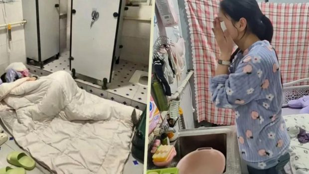 O tânără de 18 ani plătește chirie 7 dolari pe lună ca să doarmă în toaleta magazinului de mobilă în care e angajată