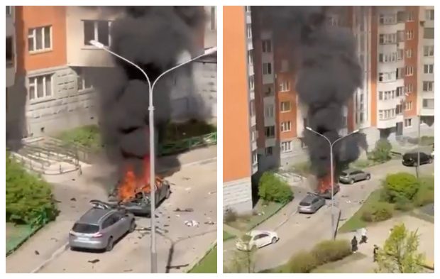 Un general rus, ucis în apropiere de Moscova de o bombă „plantată” într-un Volkswagen Golf