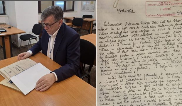 Cum arată declarația dată de Crin Antonescu la Securitate și ce a scris despre un prieten în 1988