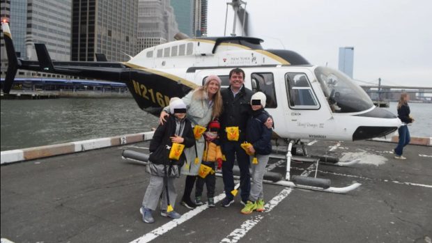 Familia cu trei copii care a murit în elicopterul prăbușit la New York sărbătoarea ziua unuia dintre cei mici