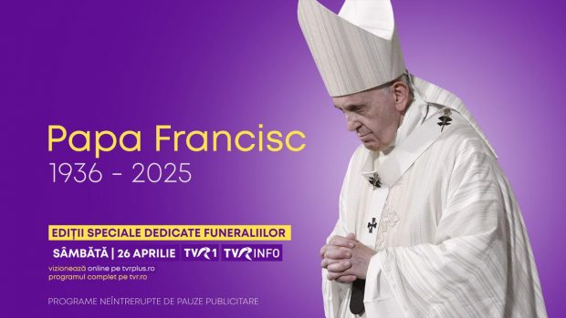 Cine transmite în România înmormântarea Papei Francisc: întreaga zi îi va fi dedicată Suveranului Pontif