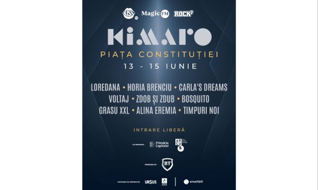 KIMARO vine pentru prima dată în București!  13-15 iunie | Piața Constituției | Intrarea liberă