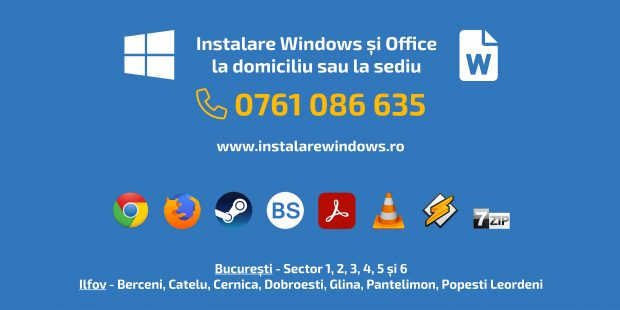 6 criterii pentru care este bine să apelați la un profesionist atunci când doriți să faceți Instalare Windows