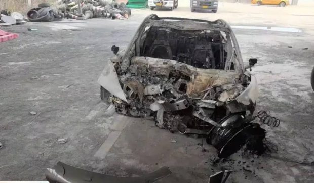 Primul accident major al unei mașini electrice Xiaomi: a luat foc, iar trei persoane au murit