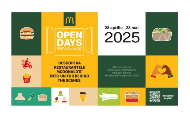 Open Days la McDonald’s: Clienții descoperă ce se întâmplă în bucătărie, în restaurantele din toată țara