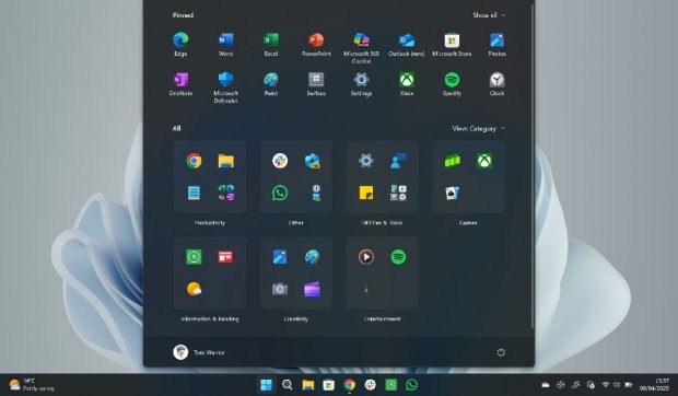 Microsoft Windows 11 are un nou meniu „Start”: Care sunt cele mai importante schimbări