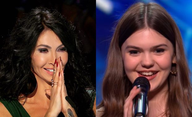 Imagine Stire Reacția Mihaelei Rădulescu după ce Maya Giotea a primit Golden Buzzer la „Britains’s Got talent”. Postarea ei a devenit virală pe Facebook | 2review.ro