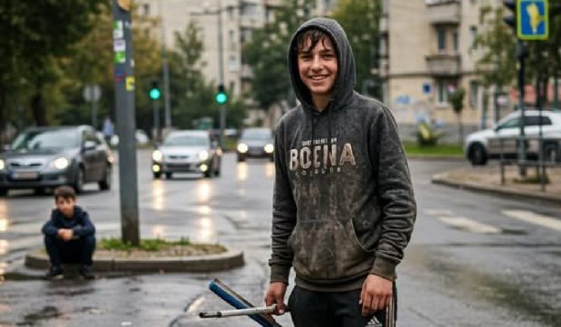 El este Mihăiță, băiatul de la semafor care nu există. Cum au fost păcăliți zeci de mii de români de o postare creată cu inteligența artificială