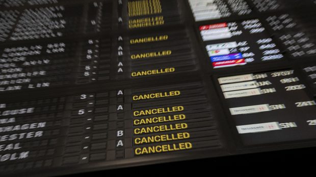 Traficul aerian va fi paralizat la Bruxelles, din cauza grevei generale. Cel puțin 30% dintre zborurile de plecare vor fi anulate