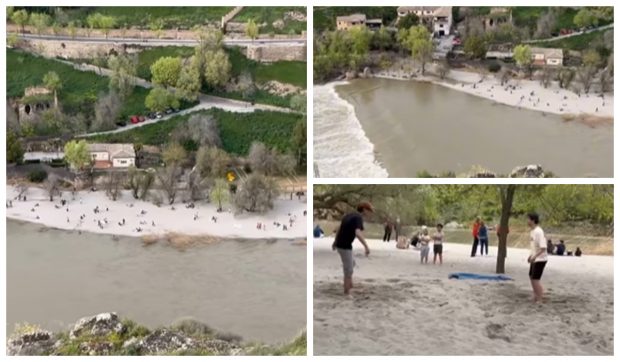Orașul din Spania care și-a recăpătat plaja grație unei inundații: „E un cadou al naturii”