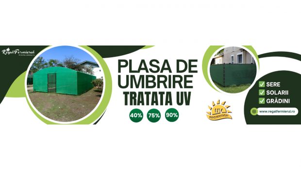 Plasă de Umbrire – Protecție Eficientă pentru Sere și Solarii