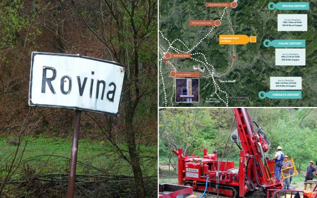 Controversele proiectului minier privat de la Rovina, inclus de UE pe lista investițiilor strategice. Cianura, exclusă în procesul de prelucrare