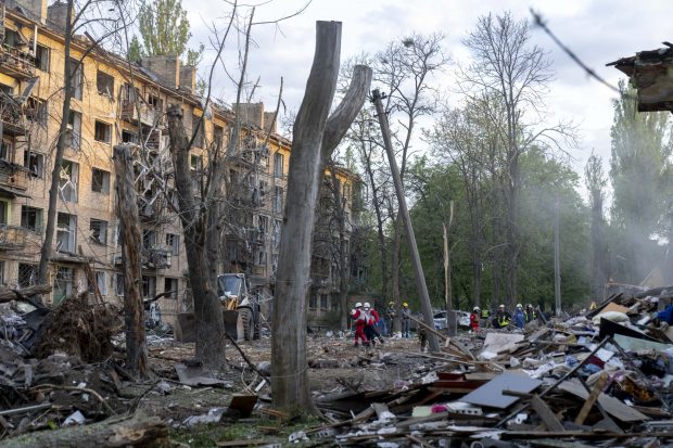 Racheta care a ucis 12 persoane în atacul rusesc asupra Kievului era nord-coreeană, afirmă Volodimir Zelenski