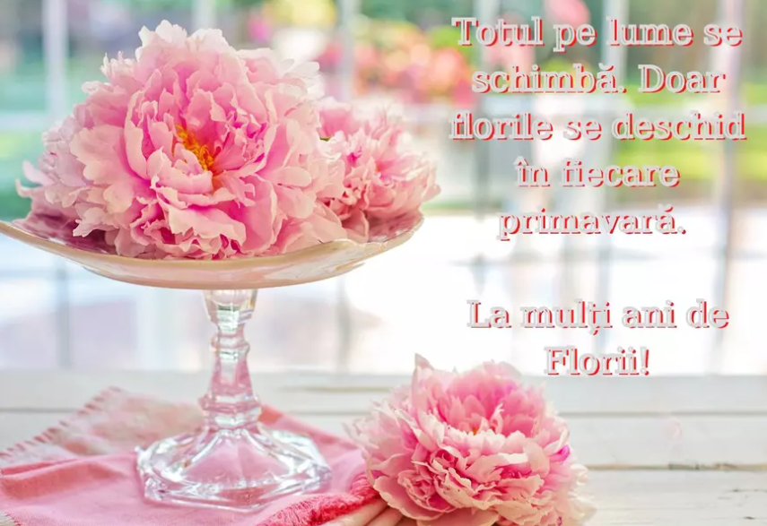 Mesaje de Florii 2025 - urări frumoase de primăvară
