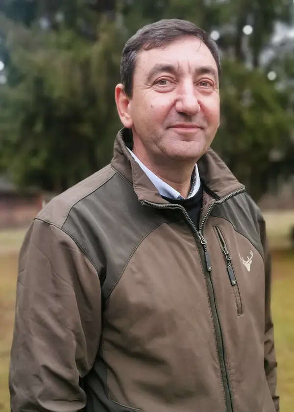 Fabian Roth, administratorul fermei. Foto: valea-zimbrilor.ro