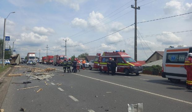 Accident în lanț cu 6 mașini, pe Autostrada Soarelui: a fost activat Planul Roșu de Intervenție, traficul este blocat