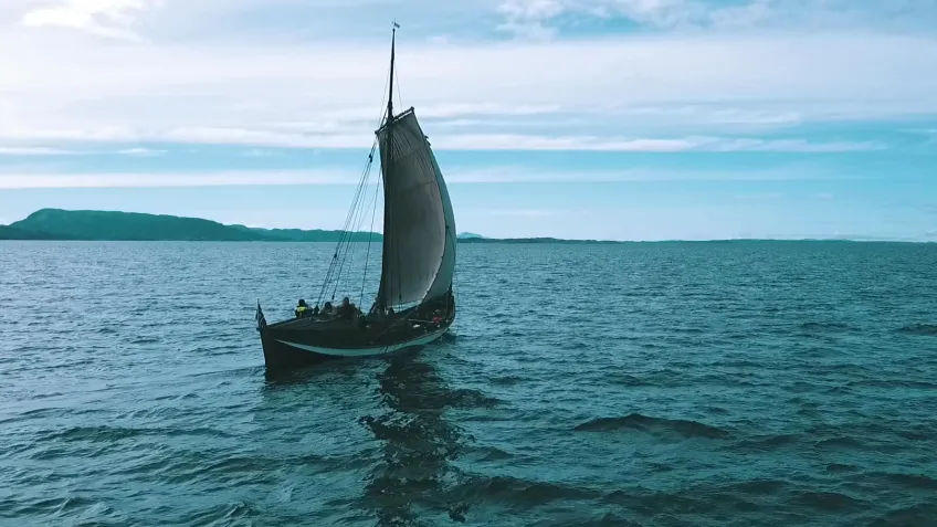 Un arheolog navigează de trei ani pe urmele vikingilor: „O balenă a ieșit brusc la suprafață”