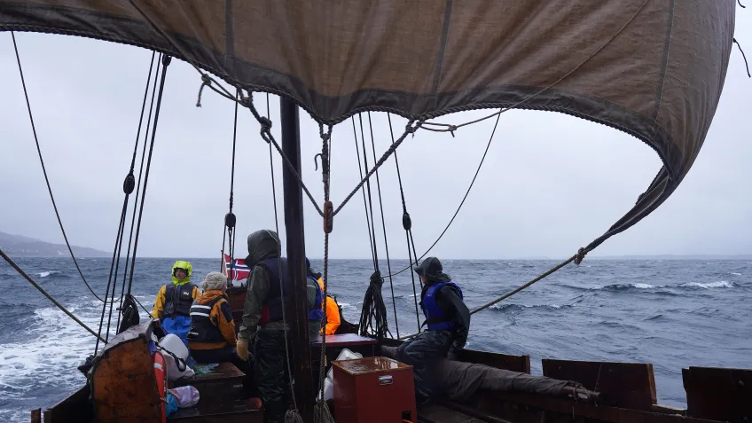 Un arheolog navigează de trei ani pe urmele vikingilor: „O balenă a ieșit brusc la suprafață”