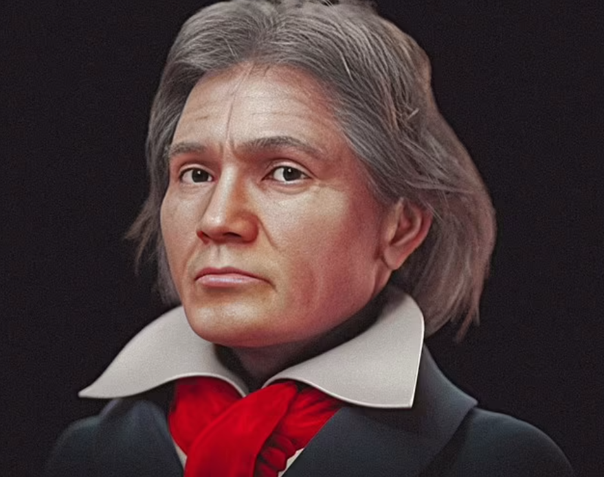 Cum arăta cu adevărat Beethoven. Chipul său impunător, recreat după 200 de ani