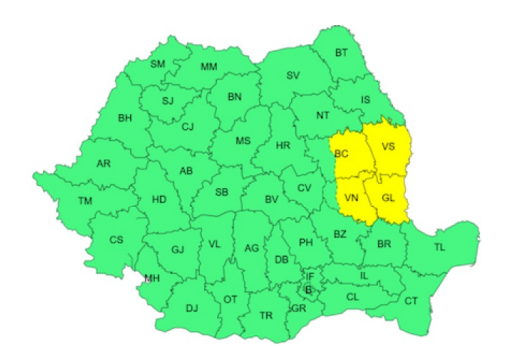 Cod galben de brumă, lapoviță și ninsori. Cât ține episodul de iarnă și ce se anunță în București