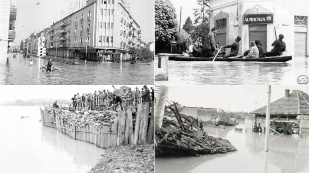 Inundațiile catastrofale din mai 1970. A plouat în Transilvania cât să acopere toată România cu un strat de opt centimetri de apă