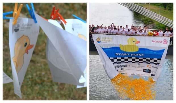 Oradea găzduiește Cursa Rățuștelor pe 1 iunie. Evenimentul caritabil implică lansarea a 10.000 de rățuște din plastic pe Crișul Repede
