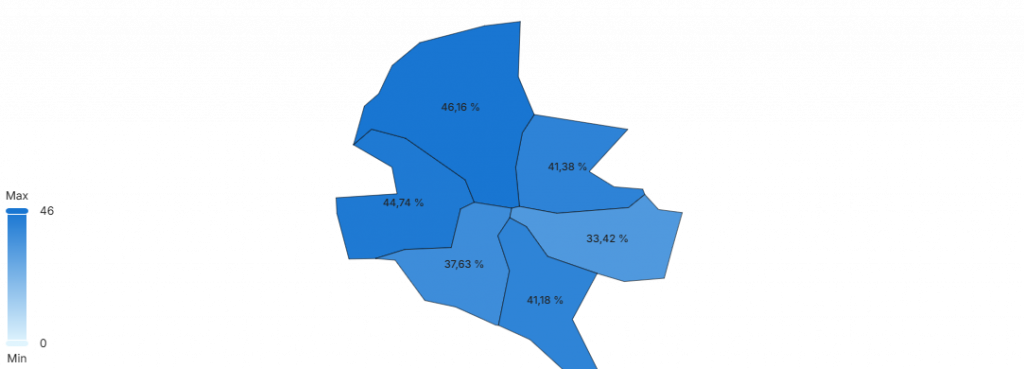 Live Text prezenţa la vot la alegerile prezidenţiale 2025, turul 2 - Imagine cu prezenţa la vot în Bucureşti, pe sectoare.