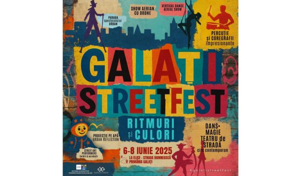 Galațiul devine capitala artei urbane și a spectacolelor stradale