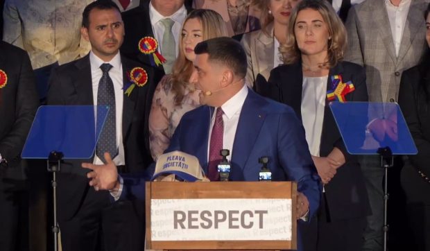 George Simion a postat pe Facebook că a câștigat alegerile prezidențiale. Sondajele exit poll îl contrazic