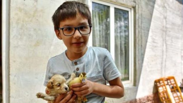 „Copilul de fier” din Bihor a învins moartea. Povestea lui Darius, băiețelul peste care a căzut o poartă de fotbal și care a trăit printr-un miracol