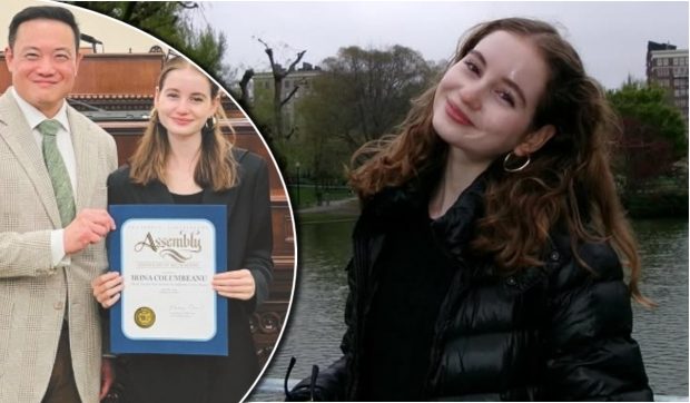 Imagine Stire Irina Columbeanu, vedetă în SUA. Cum a apărut în presă și ce a făcut zilnic după școală: „Mergeam acolo” | 2review.ro