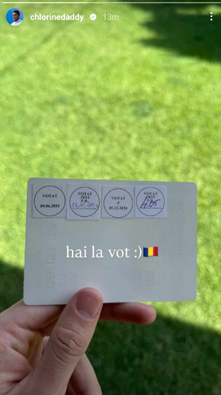 Mesaj scurt și la obiect de la David Popovici pentru fanii săi, în ziua primului tur al alegerilor prezidențiale 2025