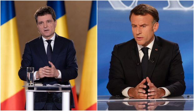 Emmanuel Macron, mesaj în limba română, pentru președintele ales al României: „L-am sunat pe Nicușor Dan”