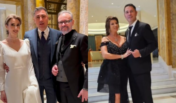  Mihai Albu și Elena Nechifor, Celebrând Dragostea la InterContinental AthéNéE Palace cu 140 de Invitați și Rochii Elegante